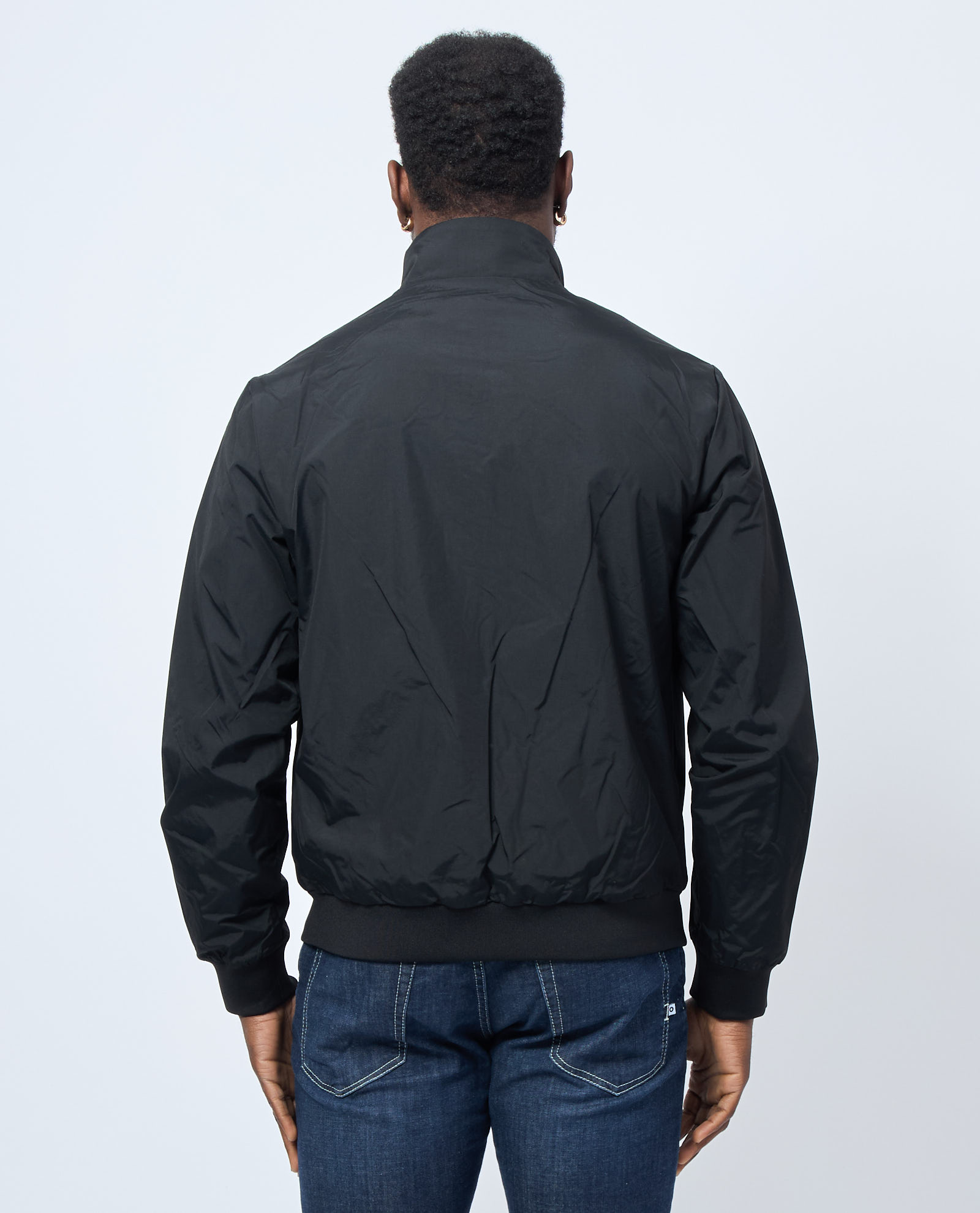 EA7 Bomber Jacket with Logo and Zip - EMPORIO ARMANI EA7